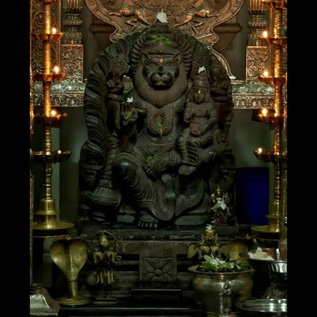 Lakshmi Narasimha Temple, Veling